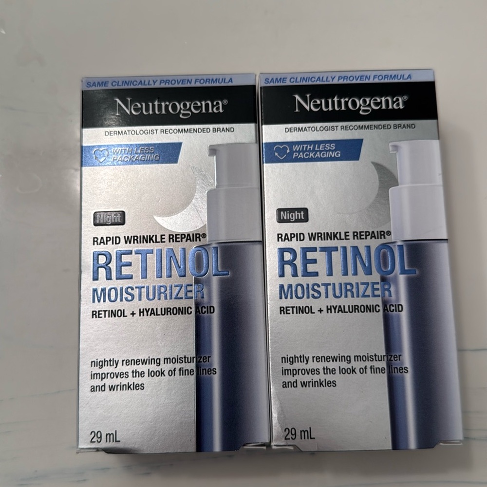 2 *Neutrogena Retinol moisturizer